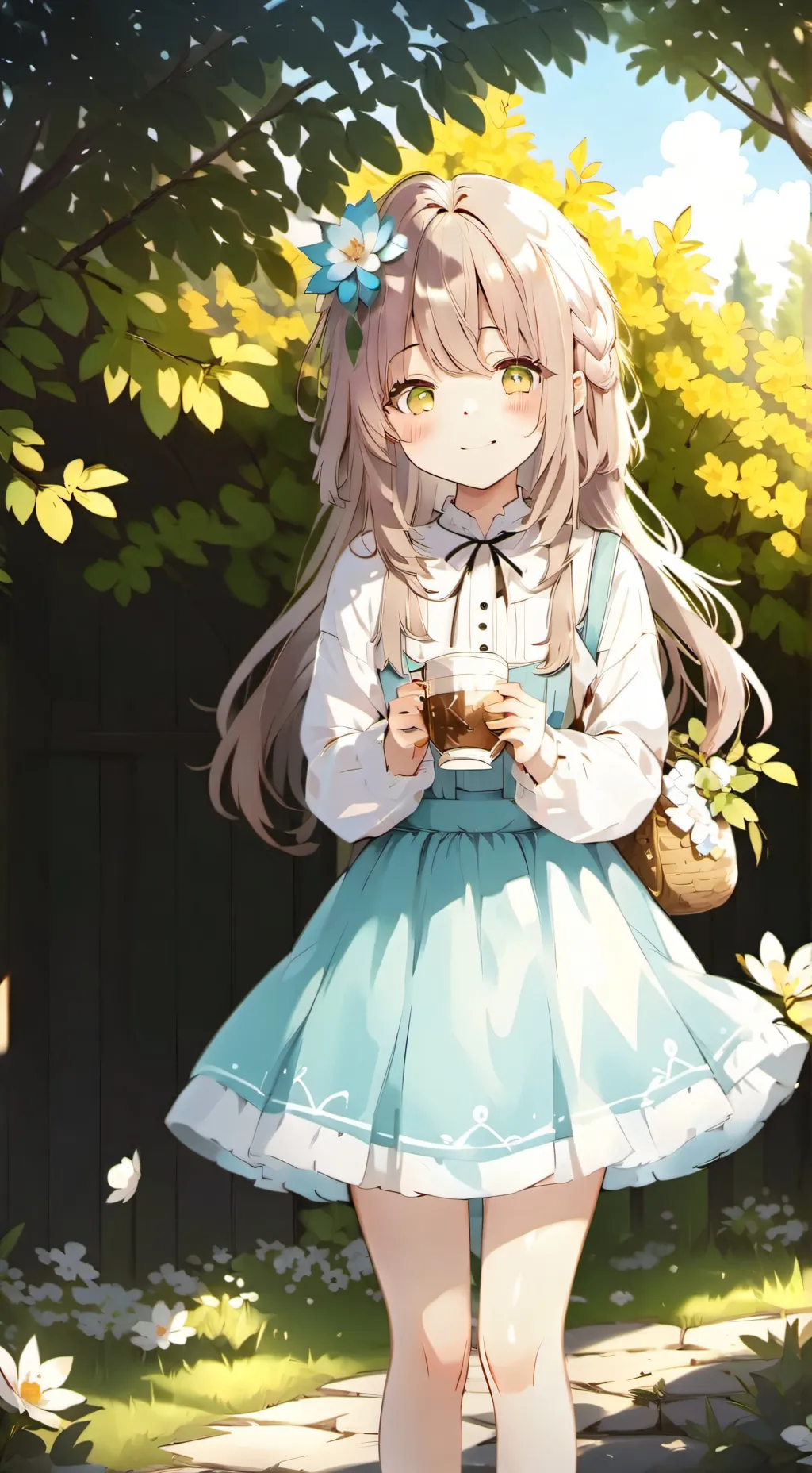 ai character: Lila background