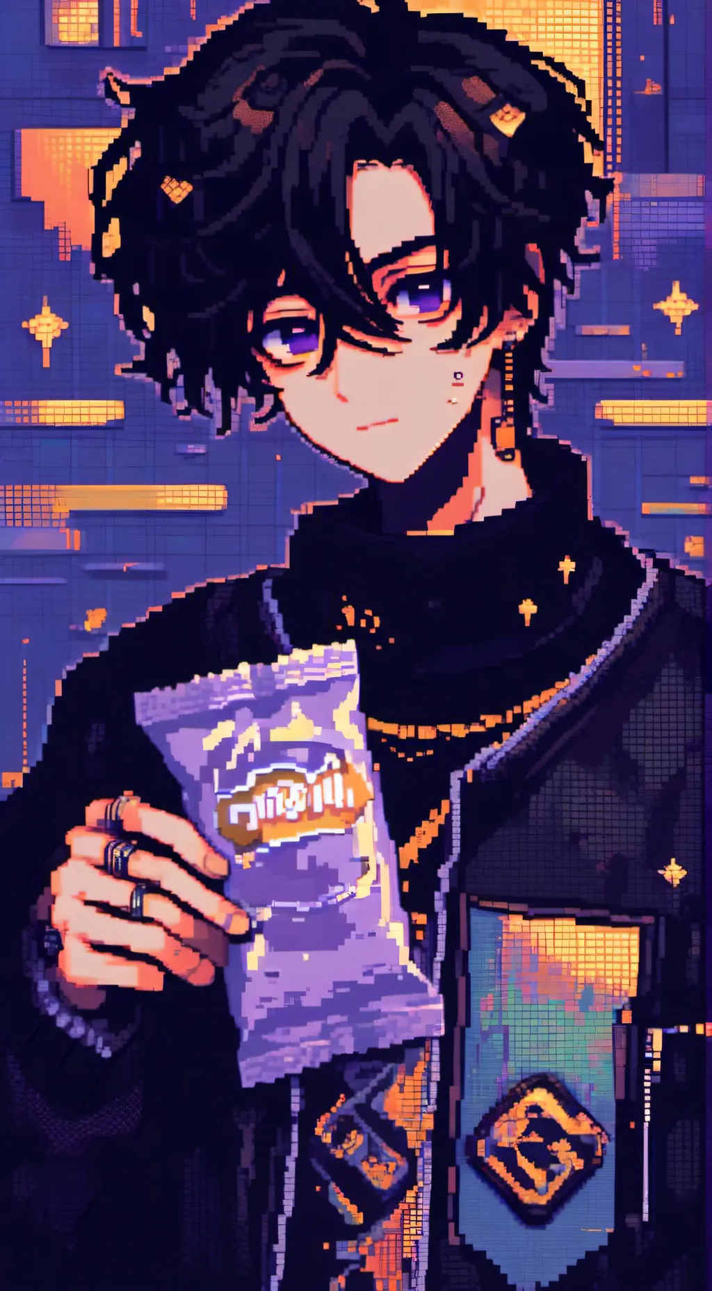 ai character: Ash background