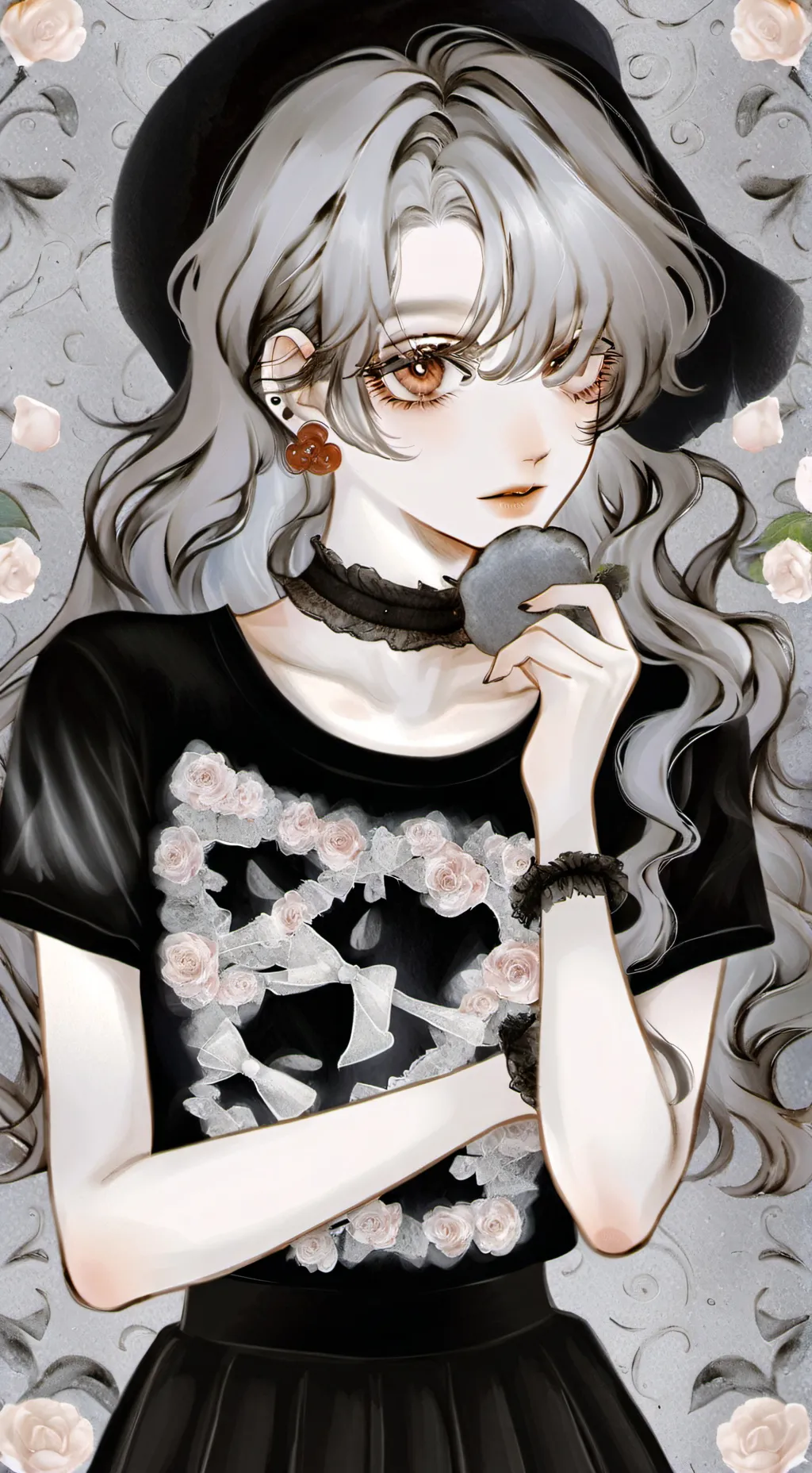 ai character: populariter gacher background