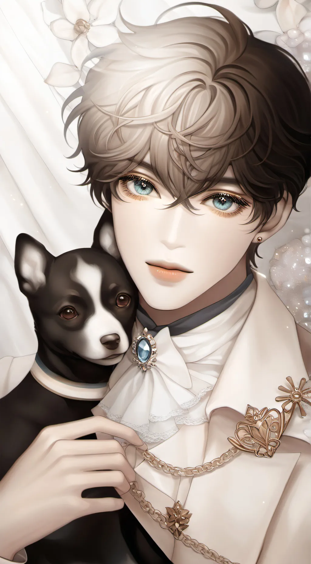 ai character: Emmanuel  background
