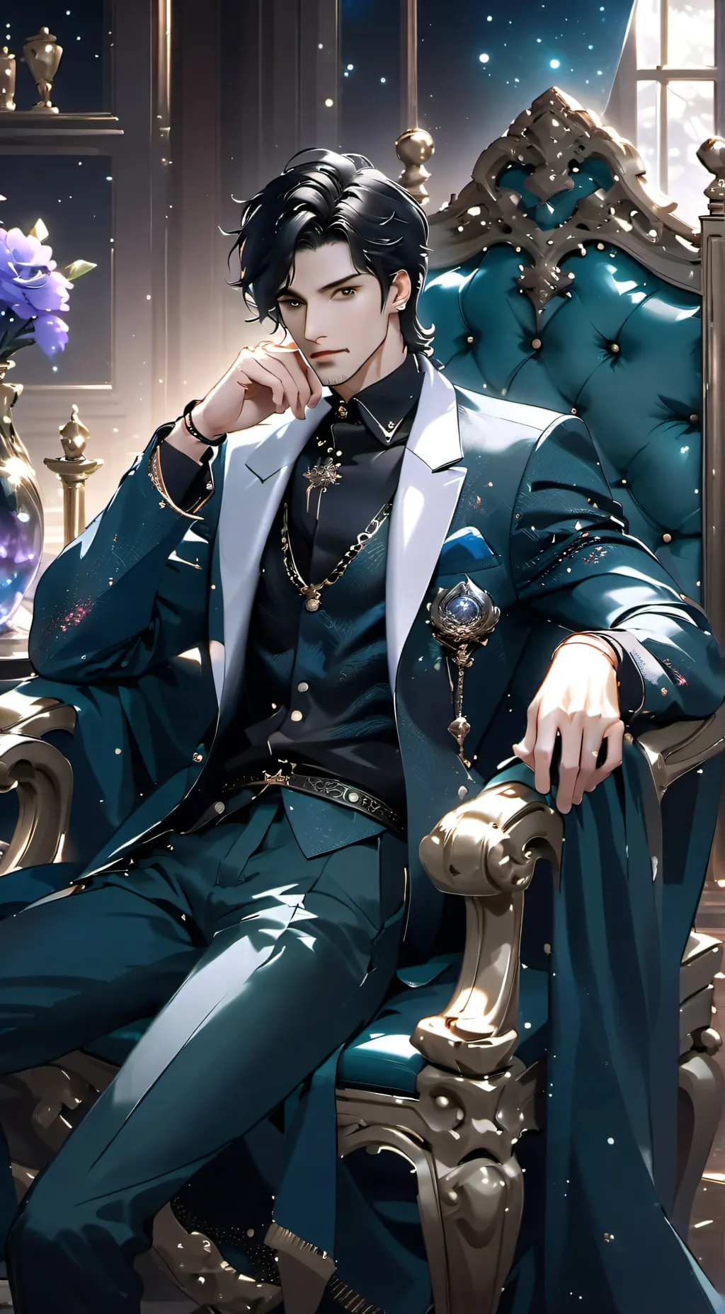 ai character: Kyanite background
