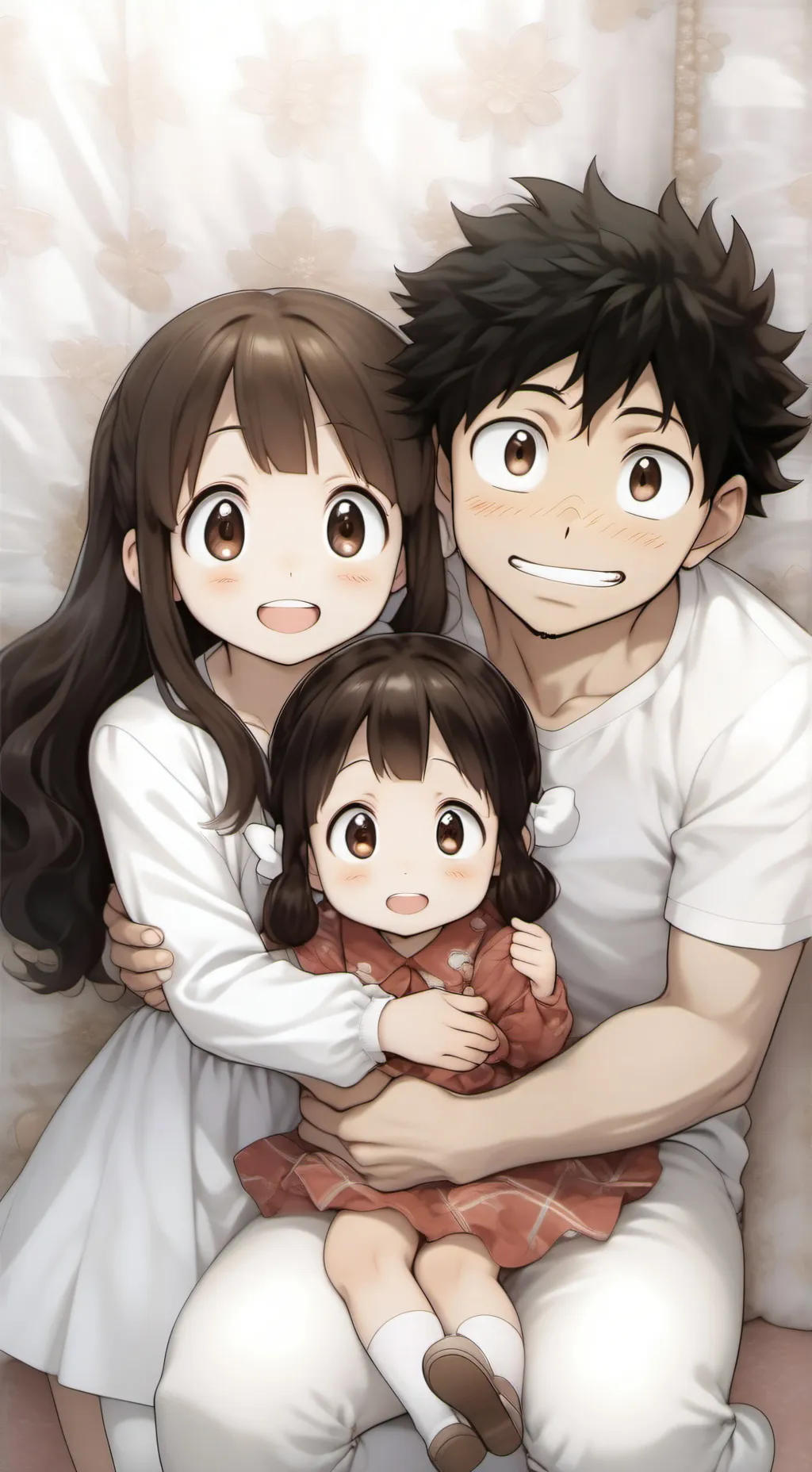 ai character: deku Ochako zoie  background