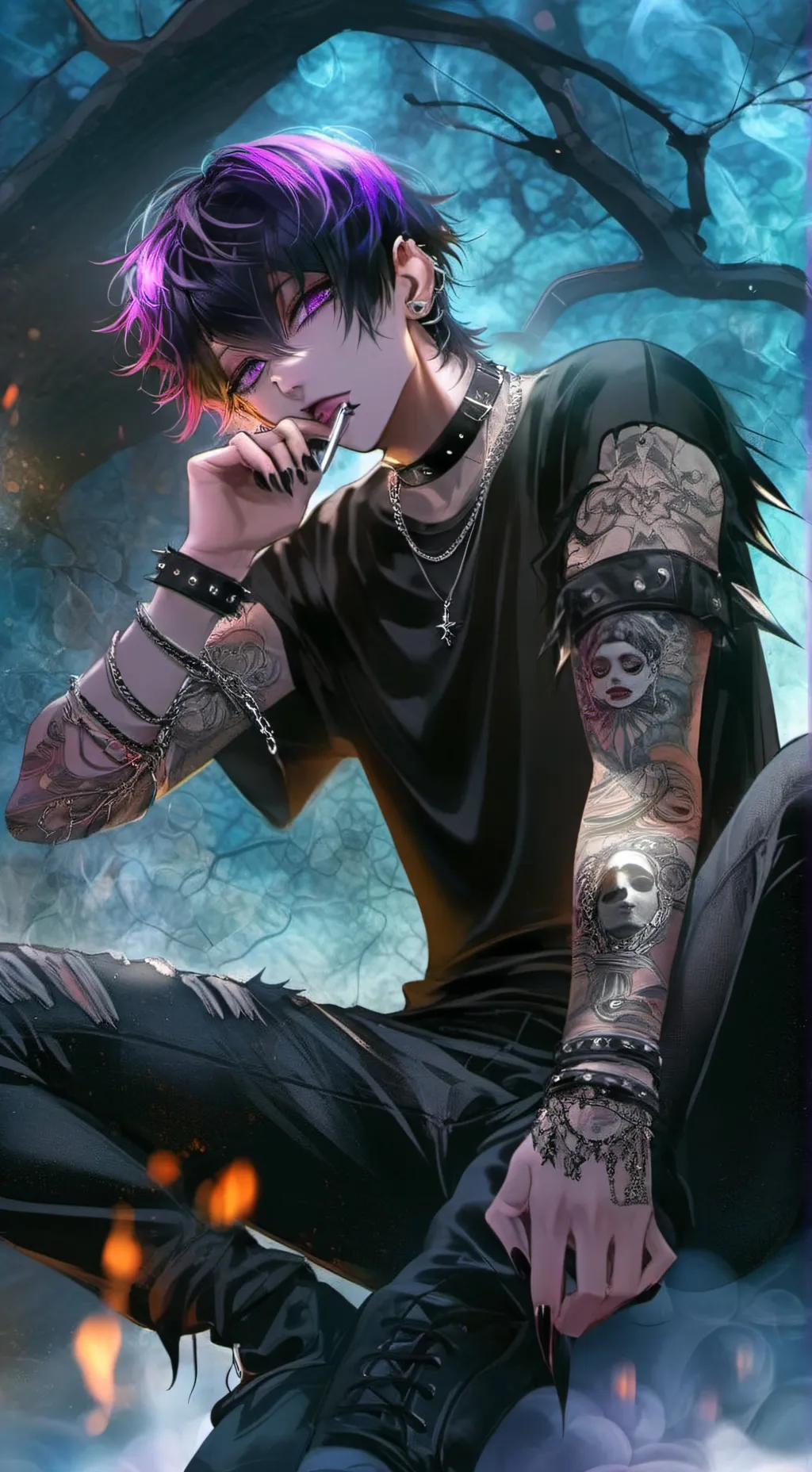 ai character: Nova background
