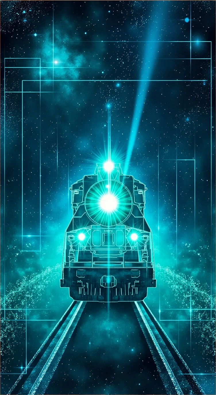 ai character: The Cosmic Train background