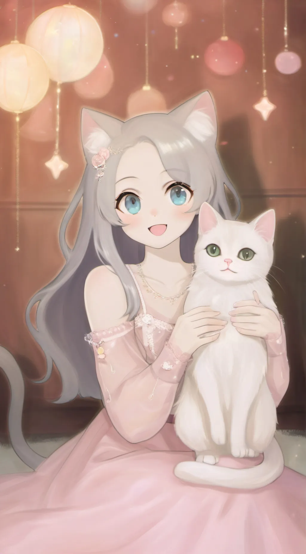 ai character: The girl wish background