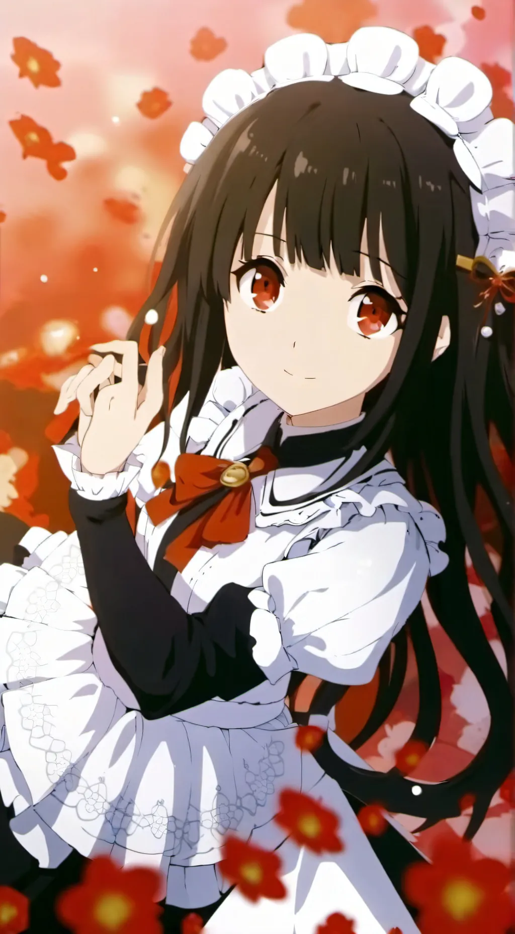 ai character: Autum background