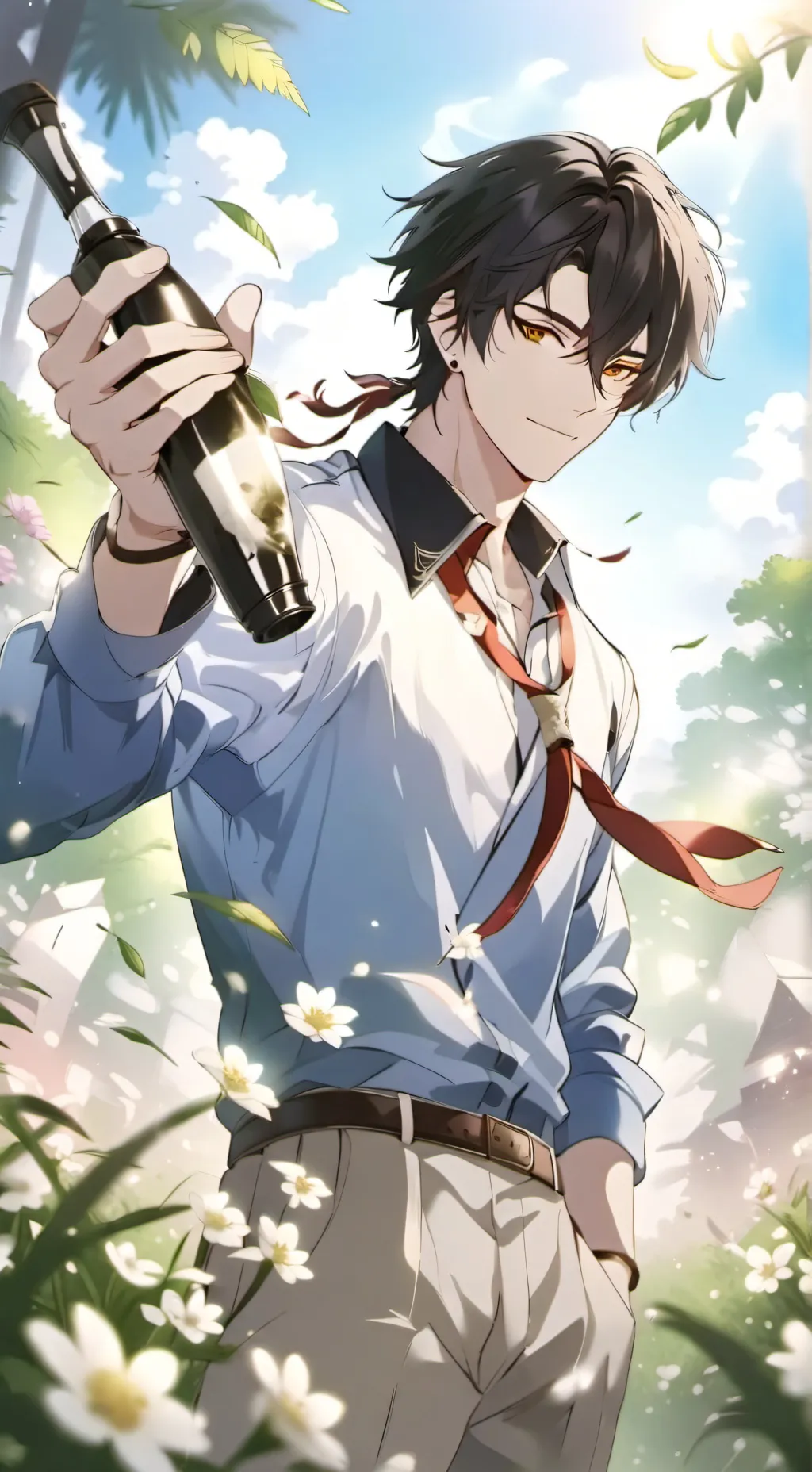 ai character: KNY Truth or Dare! background