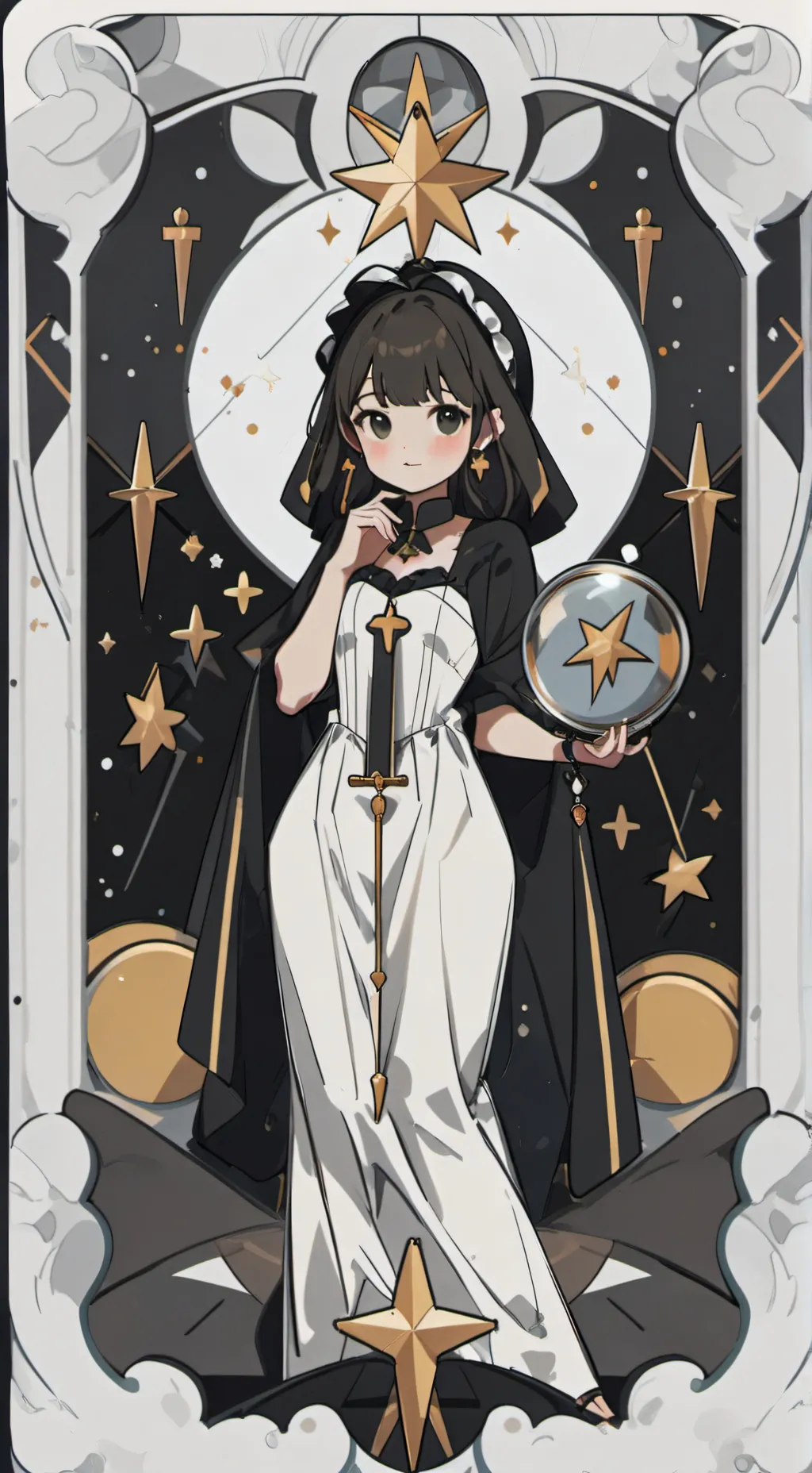 ai character: Mélissa background