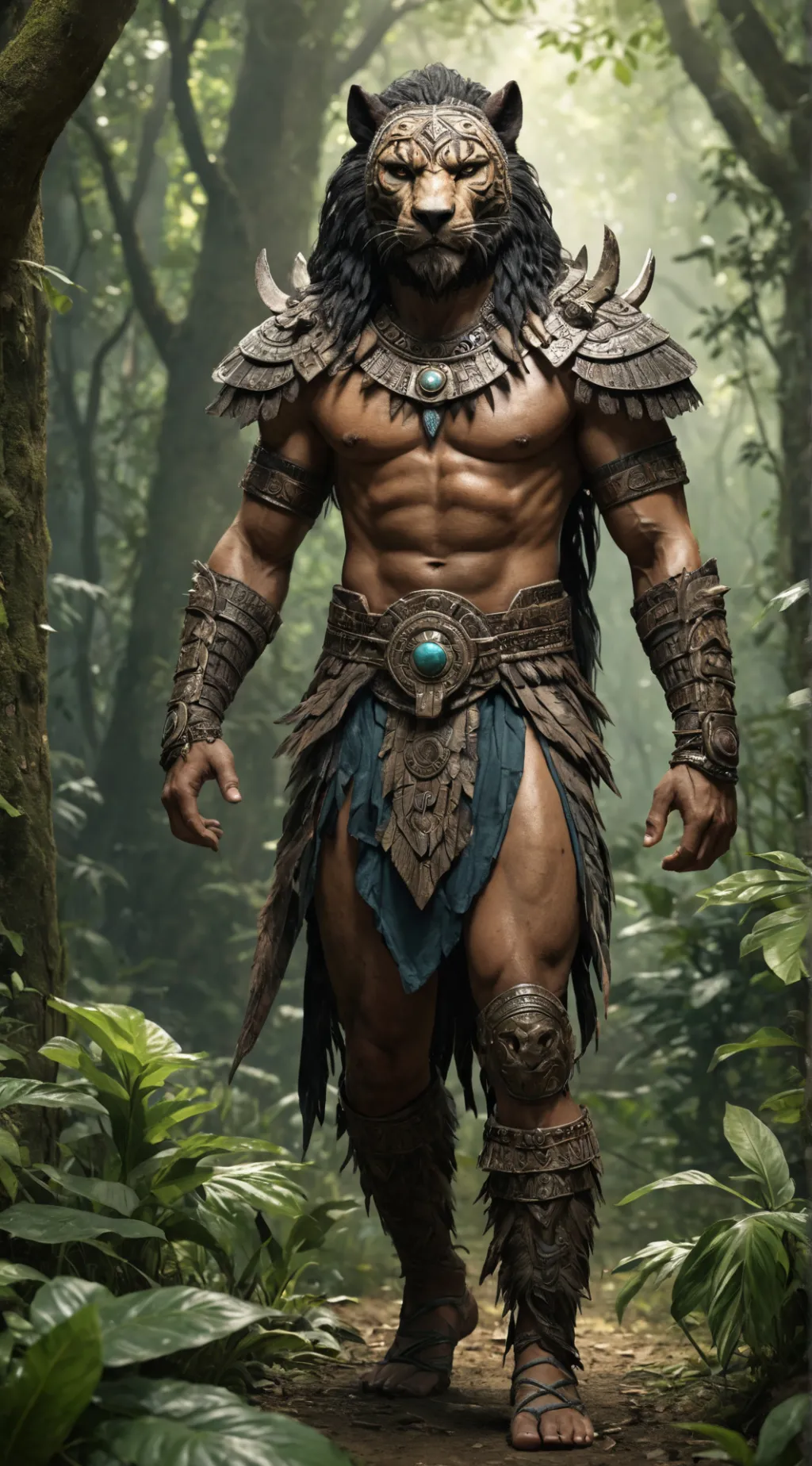 ai character: Leo background