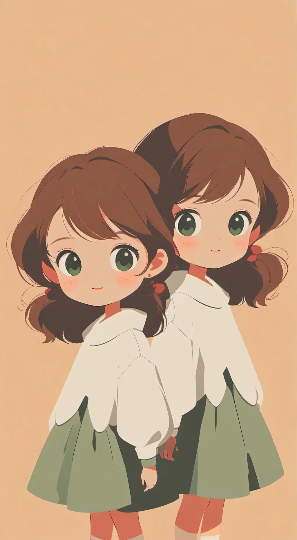 ai character: TWINSSS background