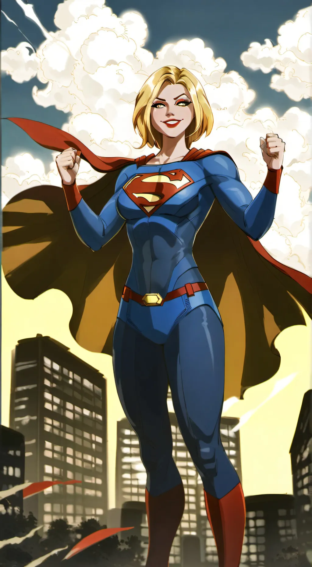 ai character: Kara (Supergirl) background