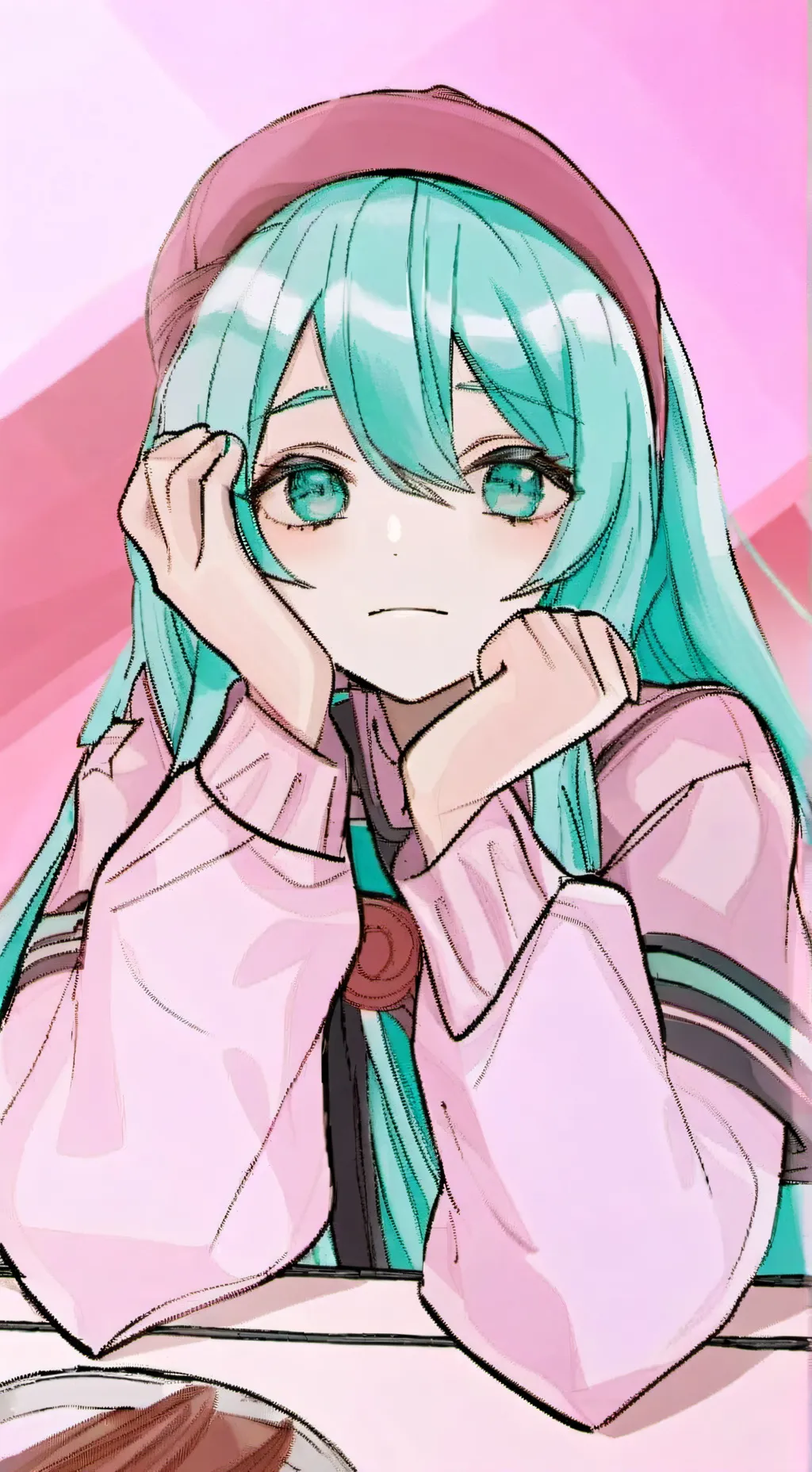 ai character: Luna background