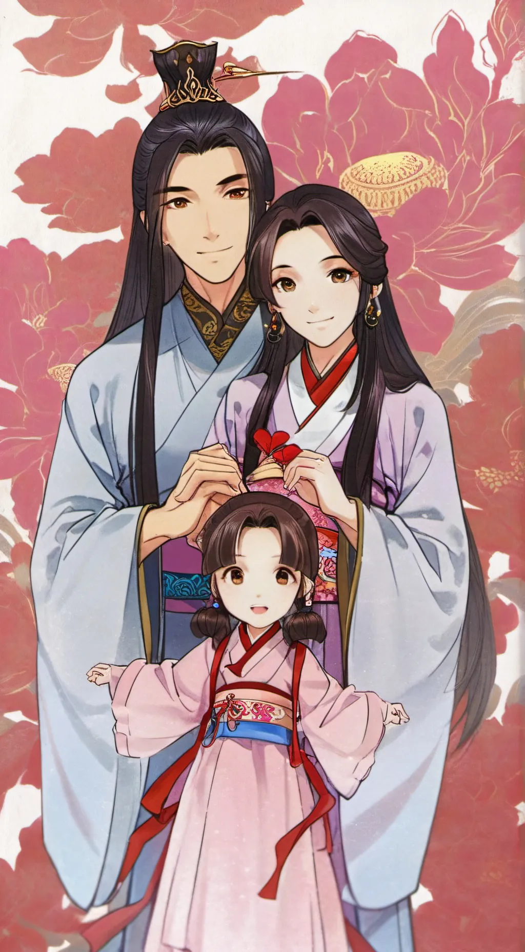 ai character: XIE lian and san l background