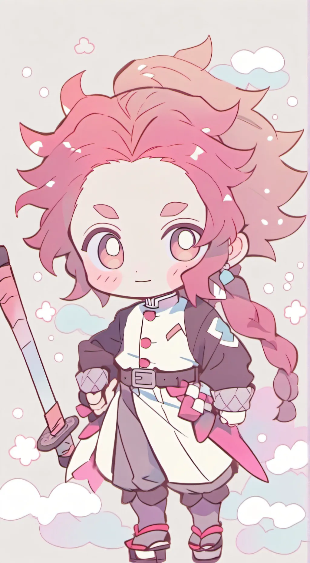 ai character: demon slayer background
