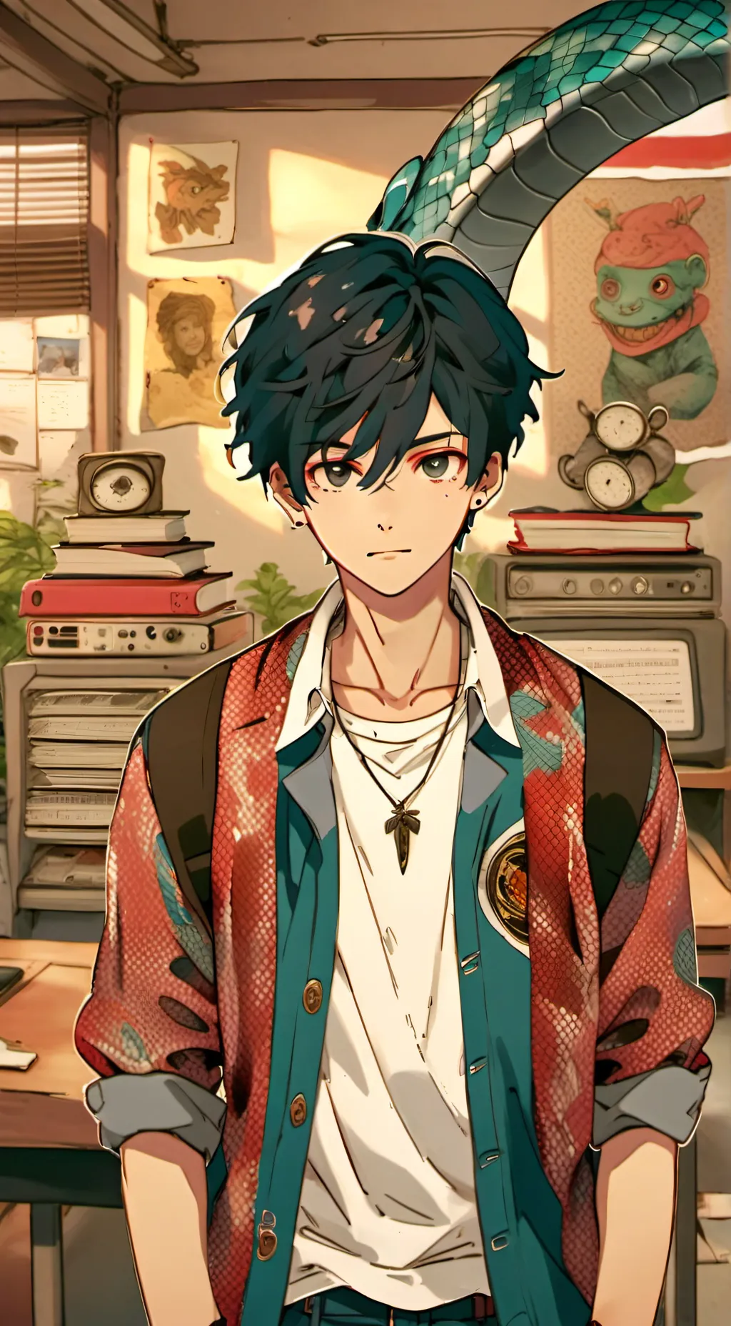 ai character: Y/n x Jace  background
