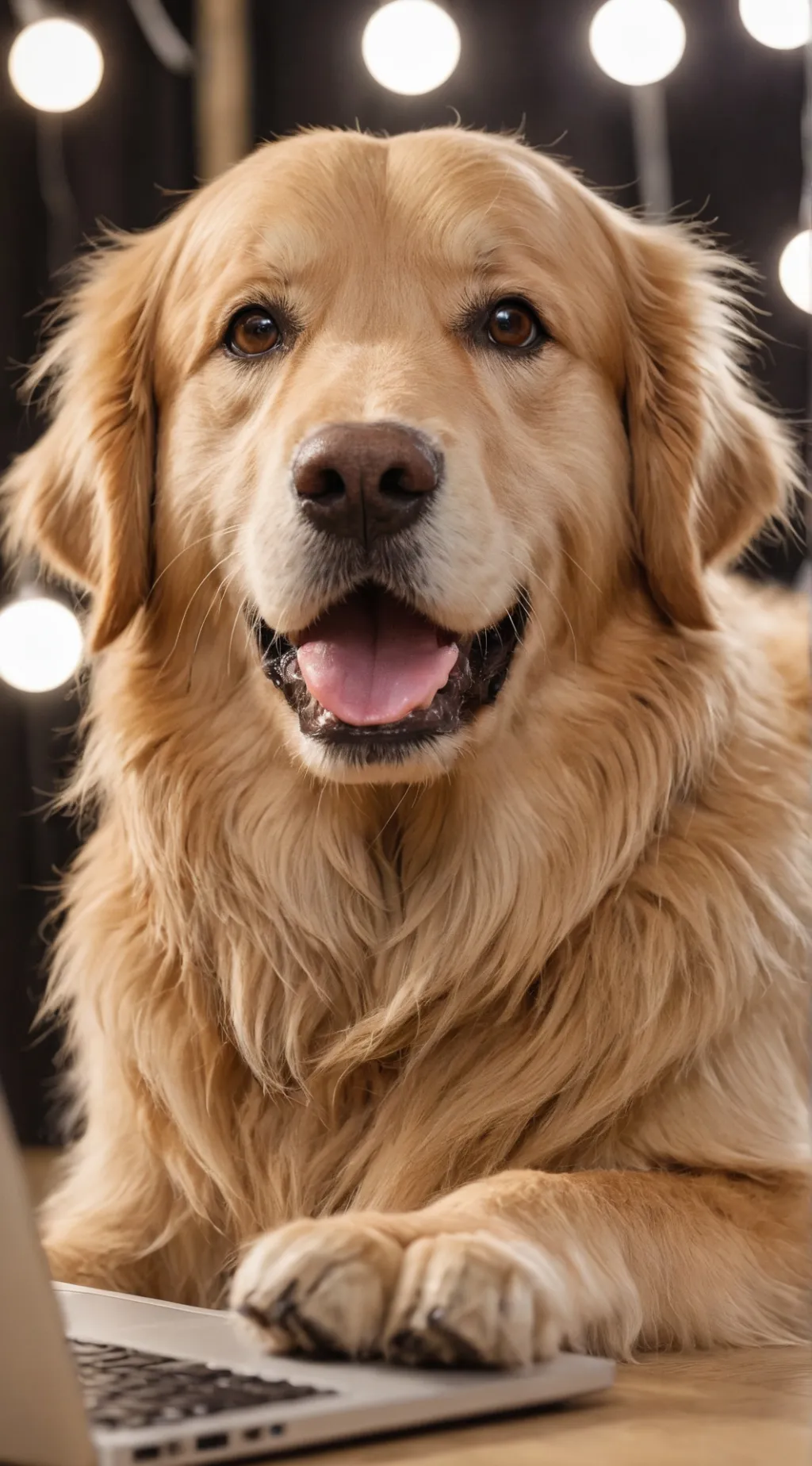 ai character: Golden Bites background