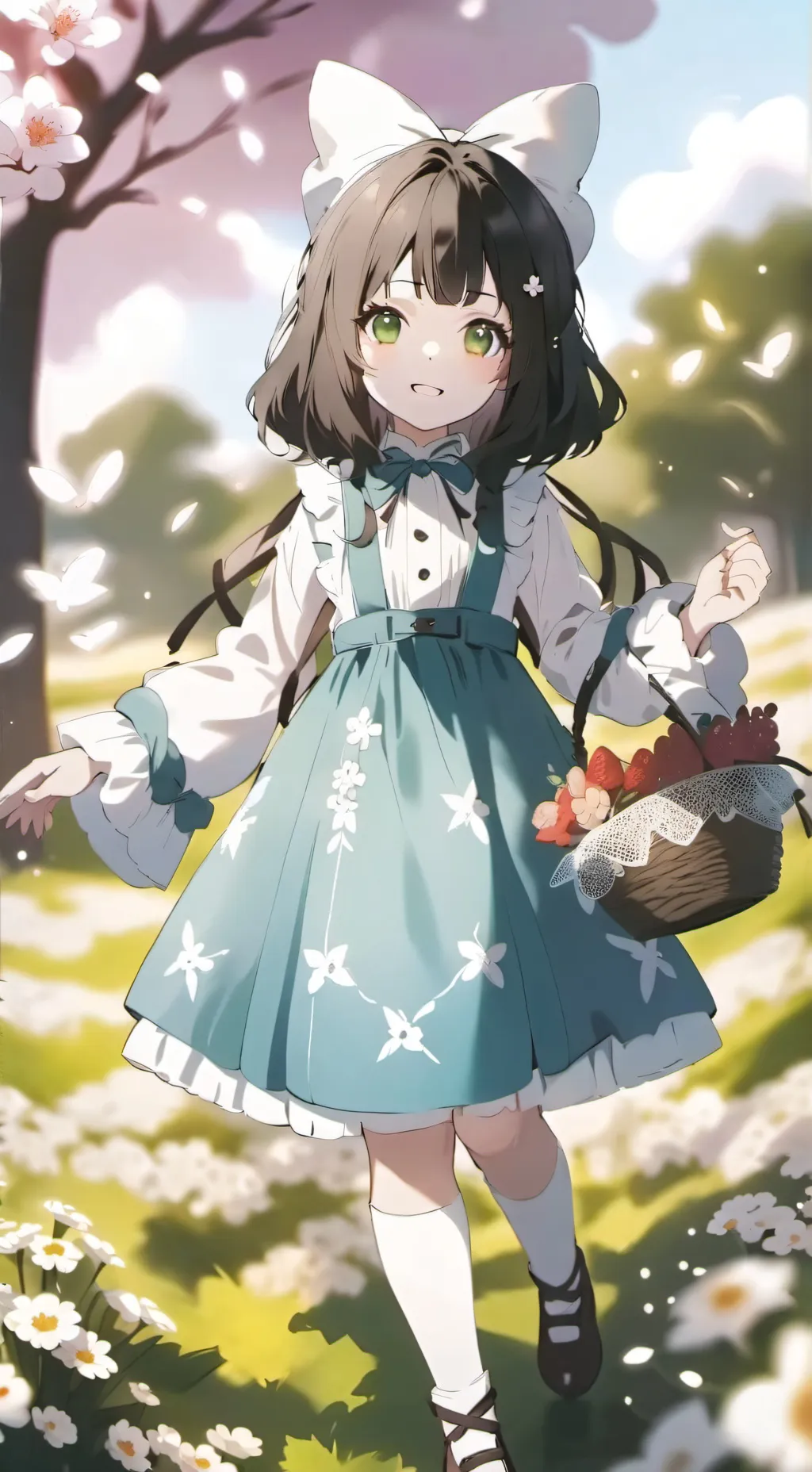 ai character: emliey  background