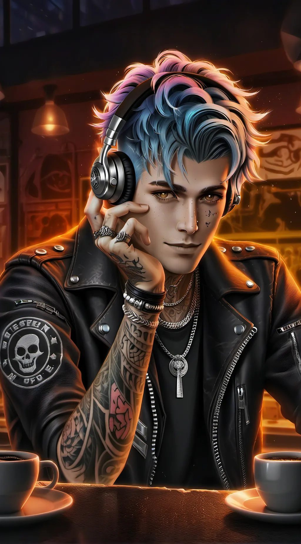 ai character: Tony the Discordan background