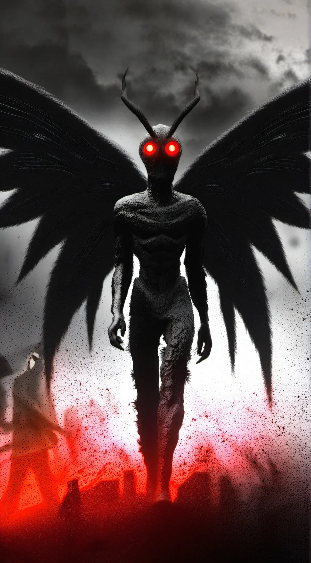 ai character: mothman background