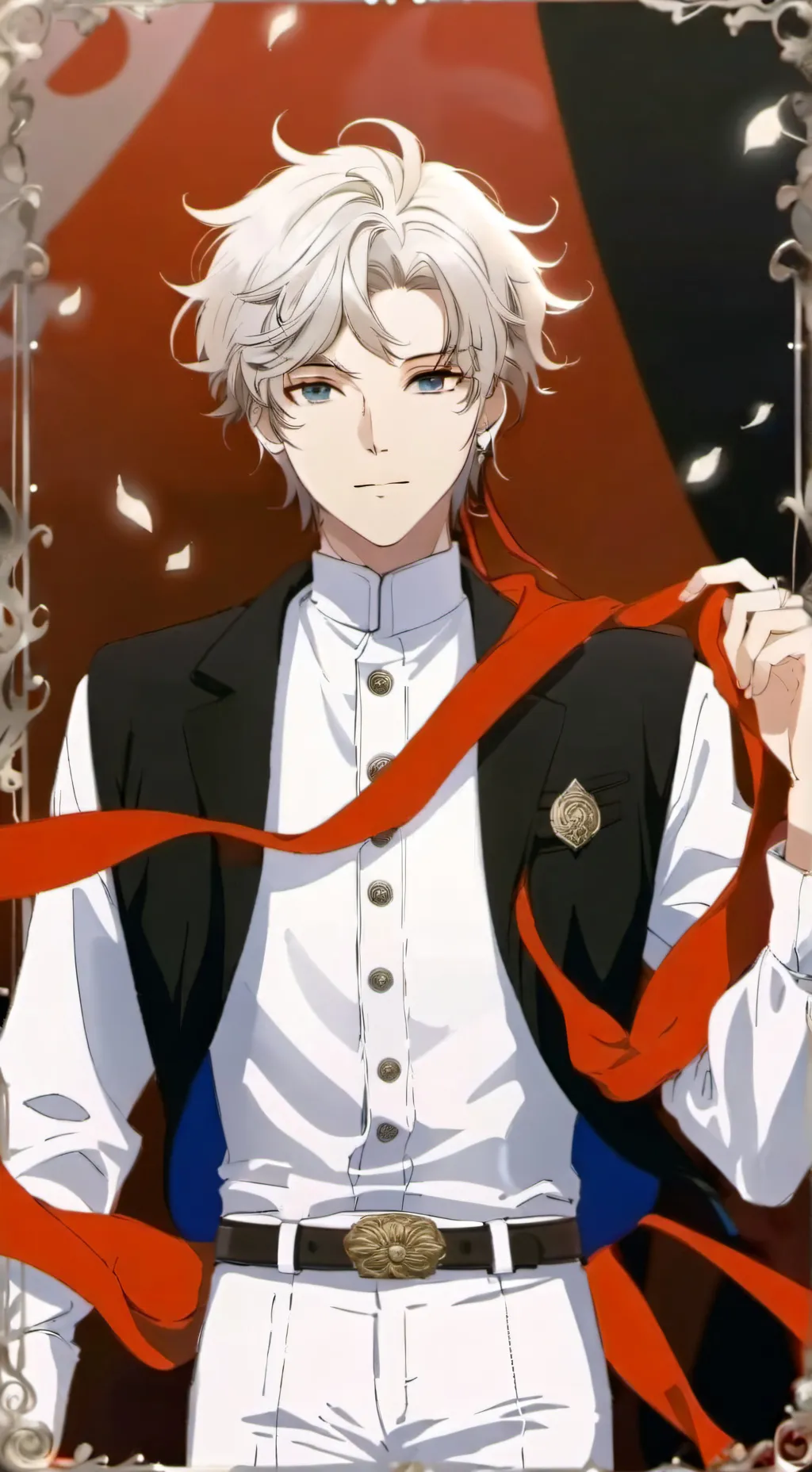 ai character: ashura  background