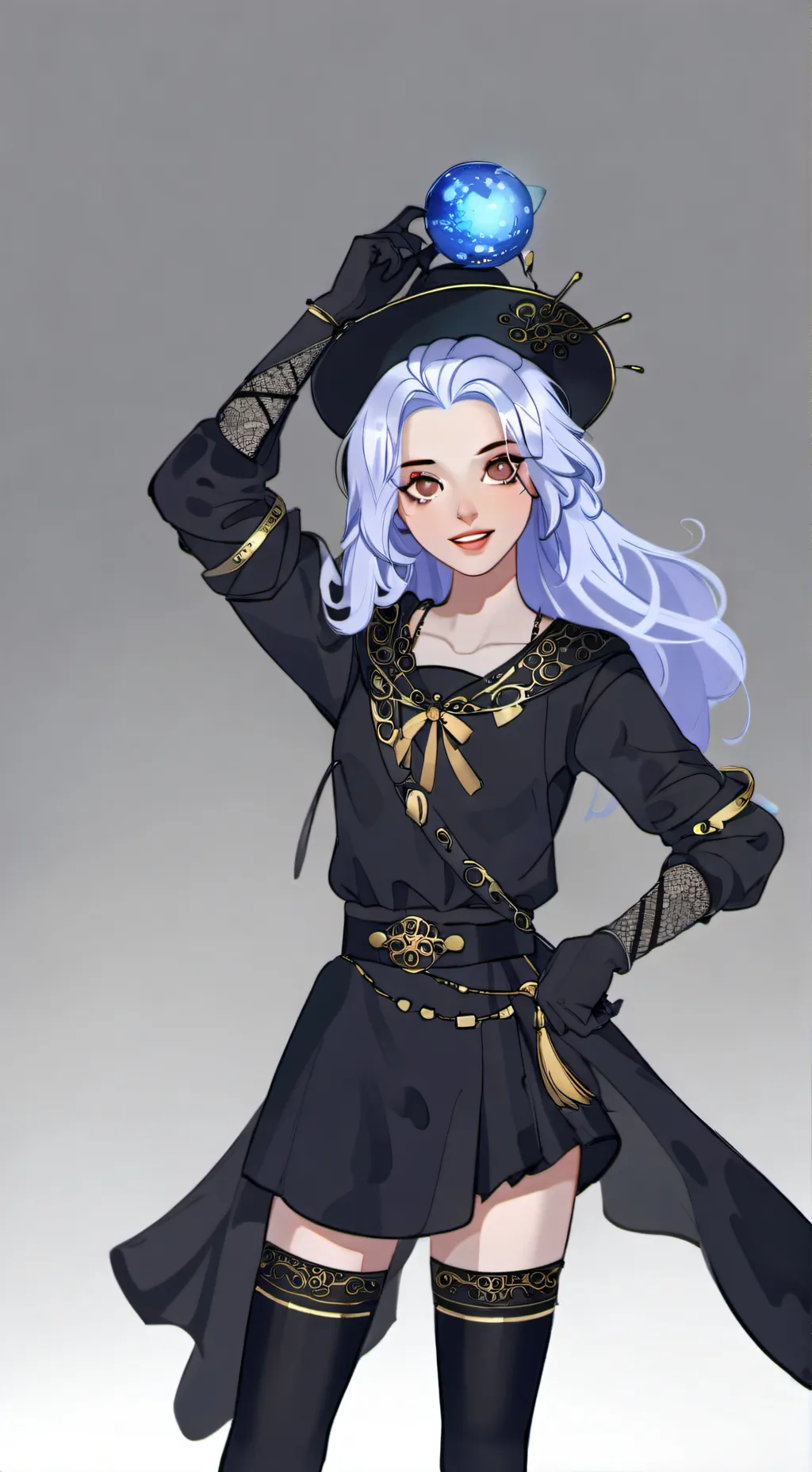 ai character: melly background