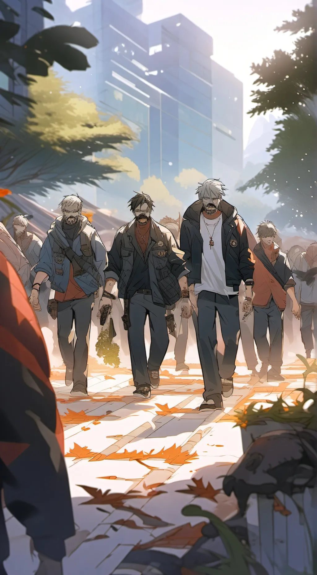 ai character: Zombie Outbreak  background
