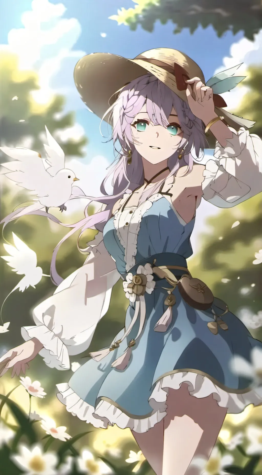 ai character: Gf background