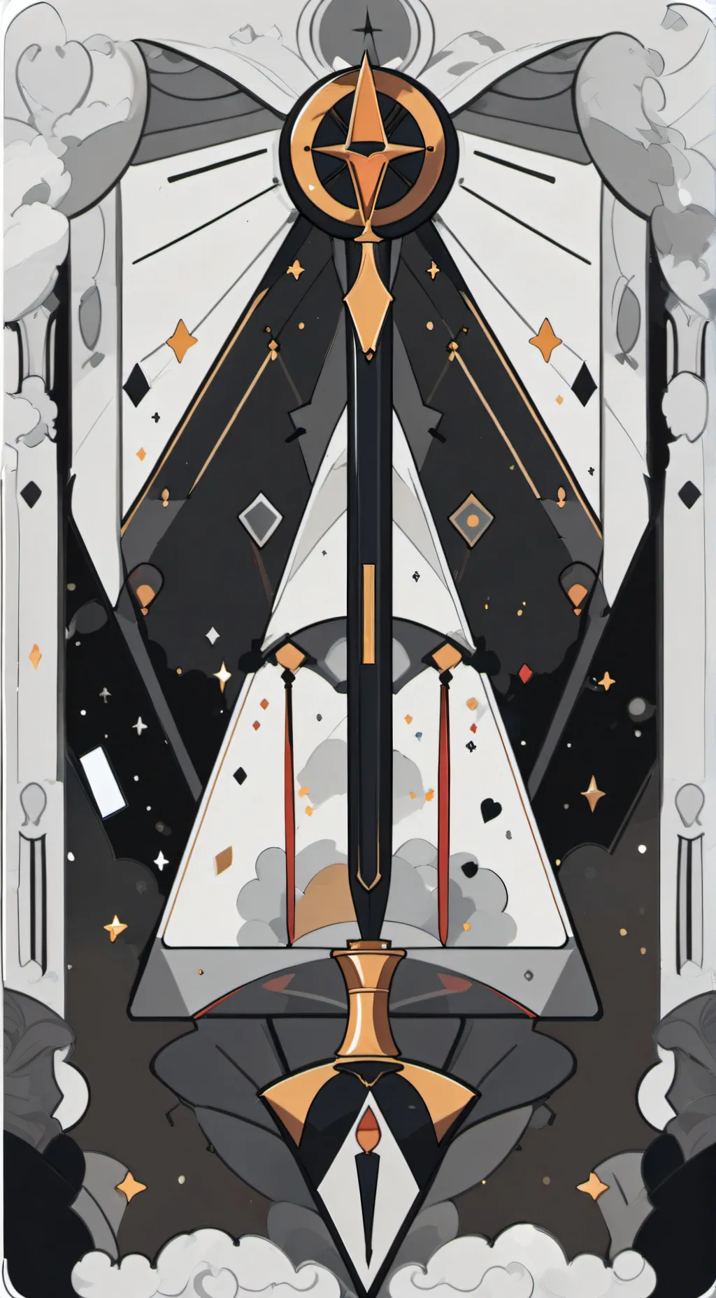 ai character: 17 x 18 background