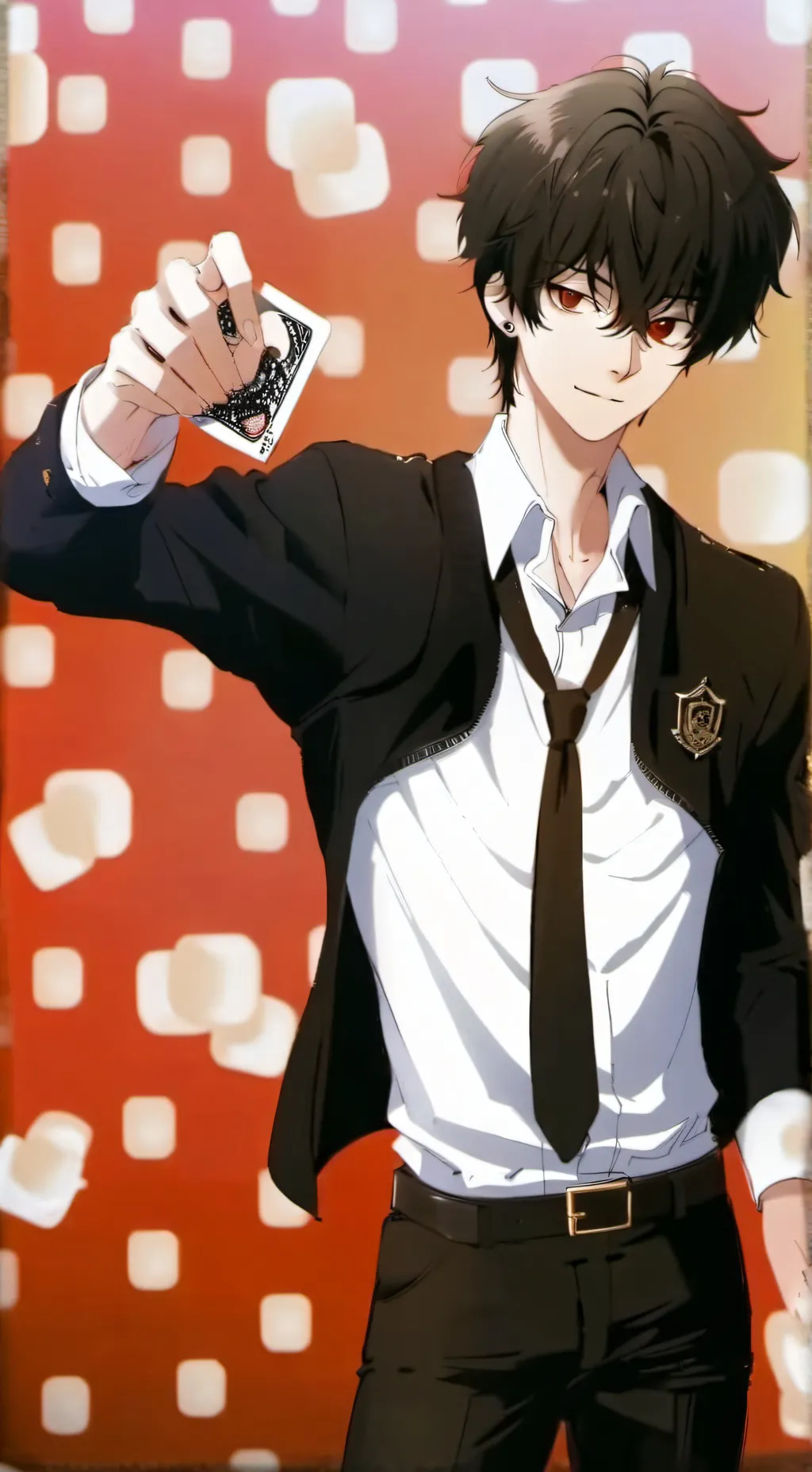 ai character: Antony  background