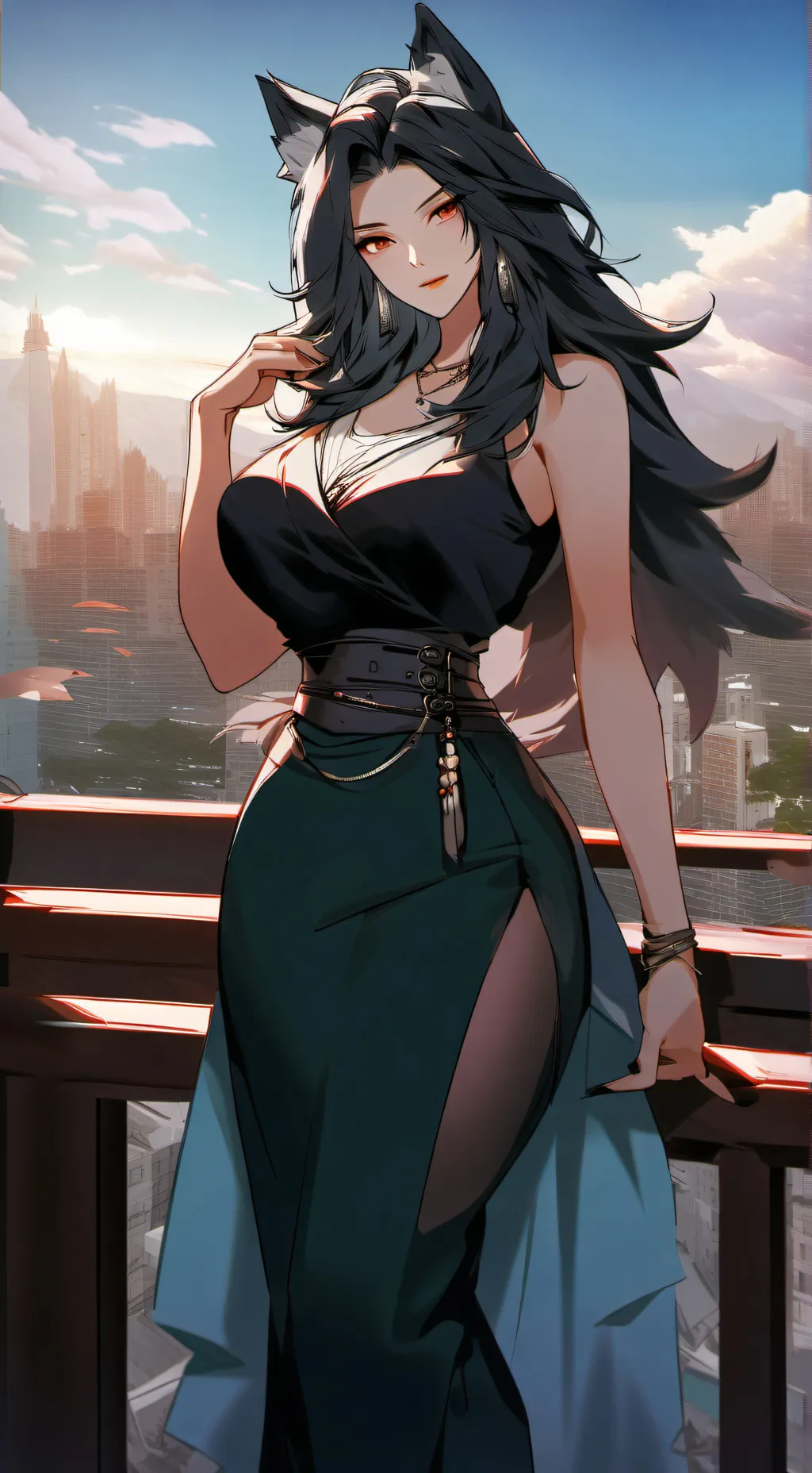 ai character: Kira background
