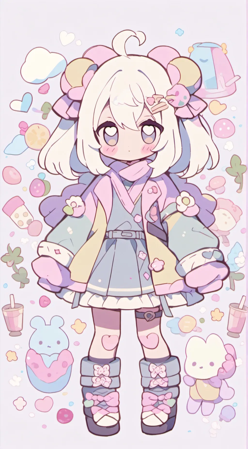 ai character: 🪷kny🪷 background