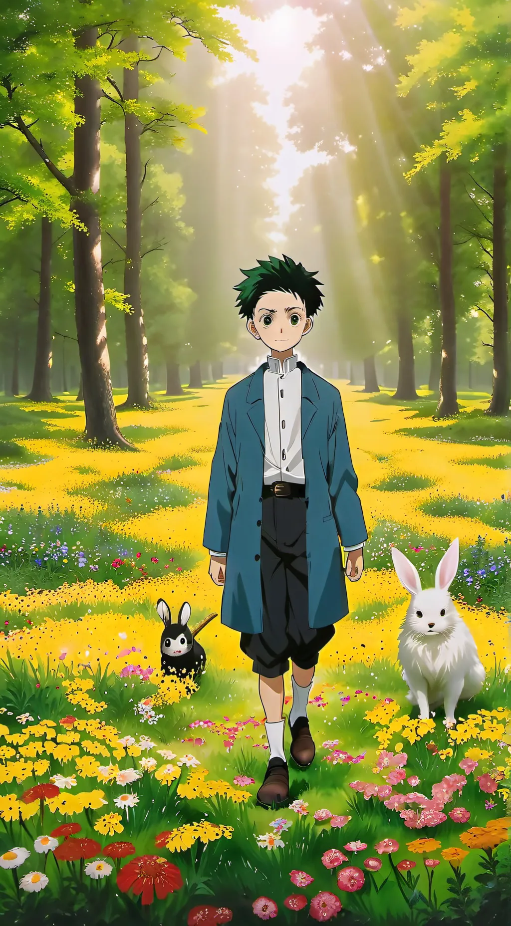 ai character: Hxh exams  background