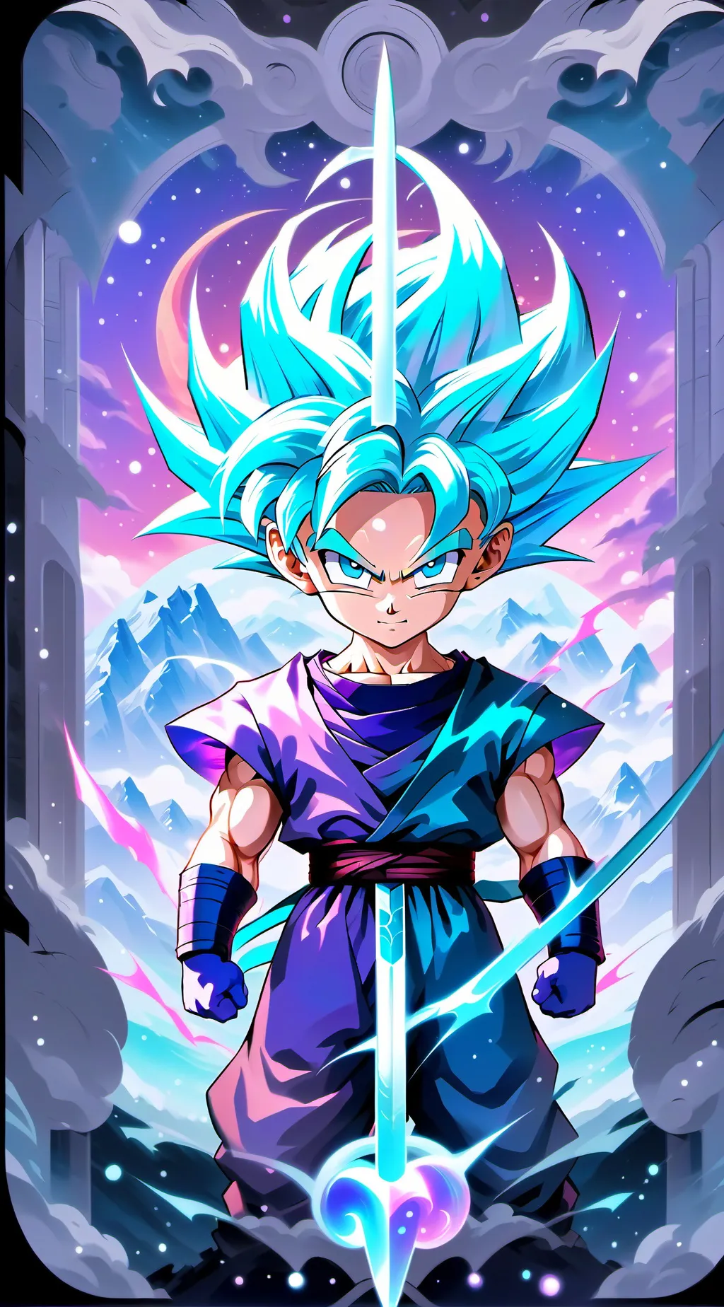 ai character: vegeta background