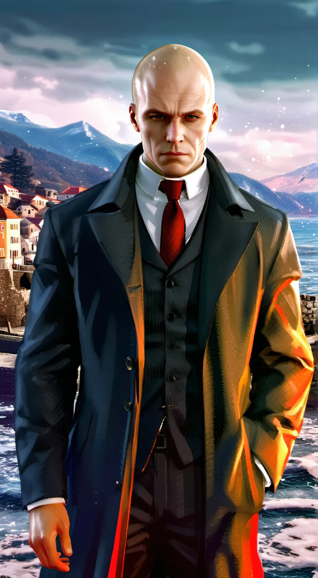 ai character: Agent 47 background