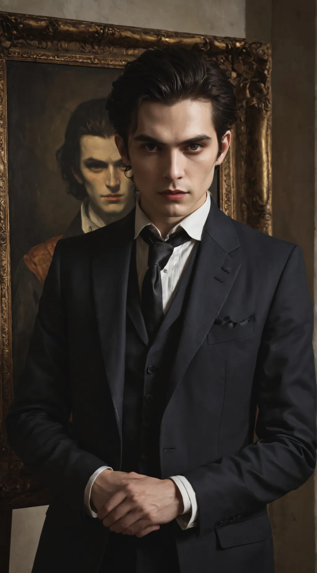 ai character: Leonardo background