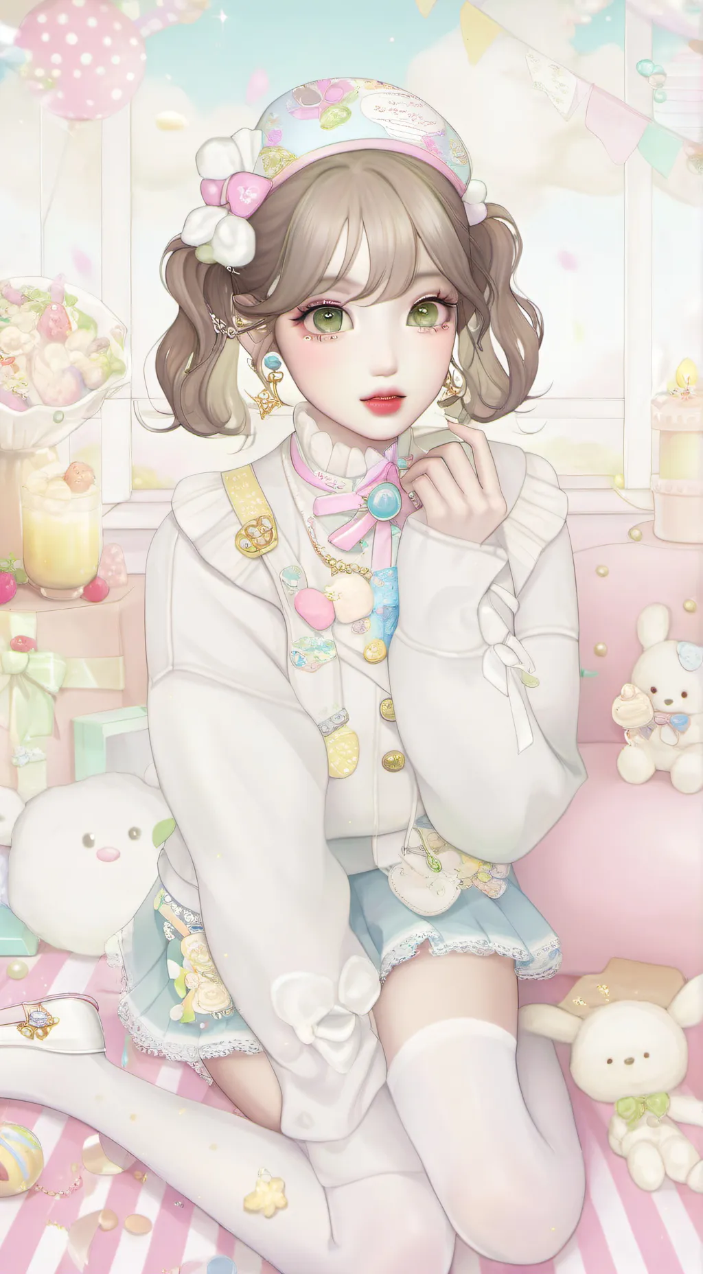 ai character: 응 난 지금 우리 가 background