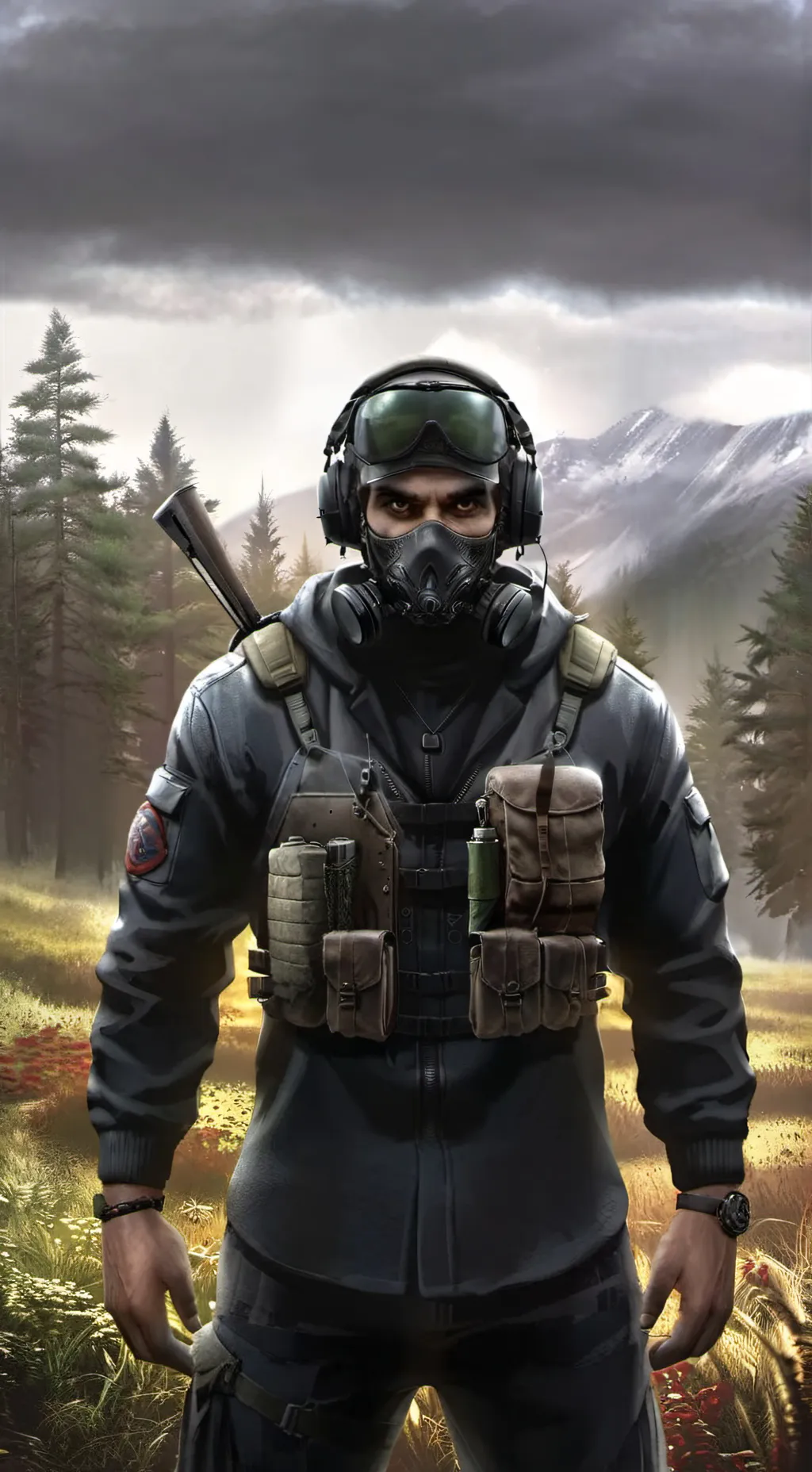 ai character: Киган Рус background