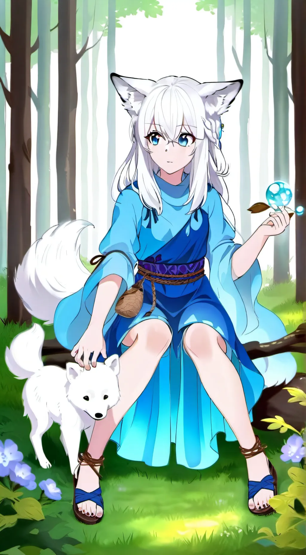 ai character: Lupa background