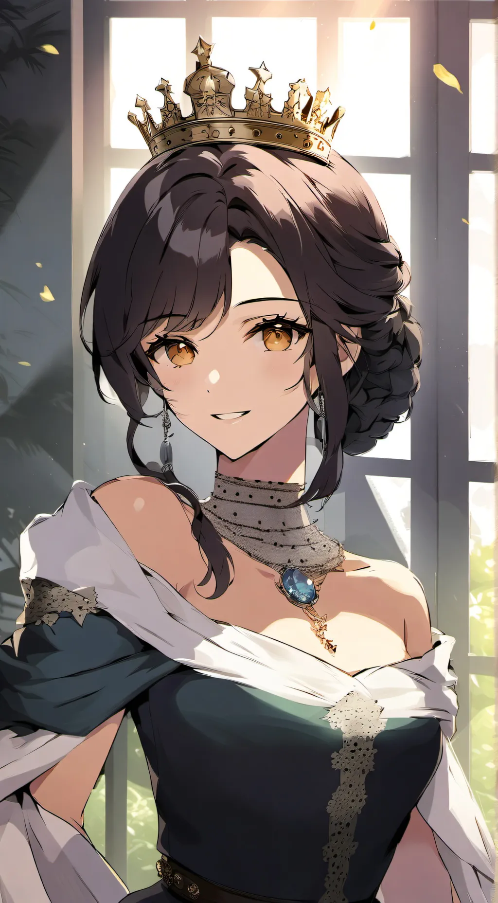 ai character: Queen Valkryn background