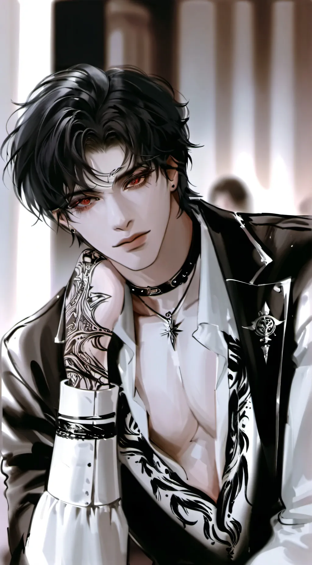 ai character: Max background