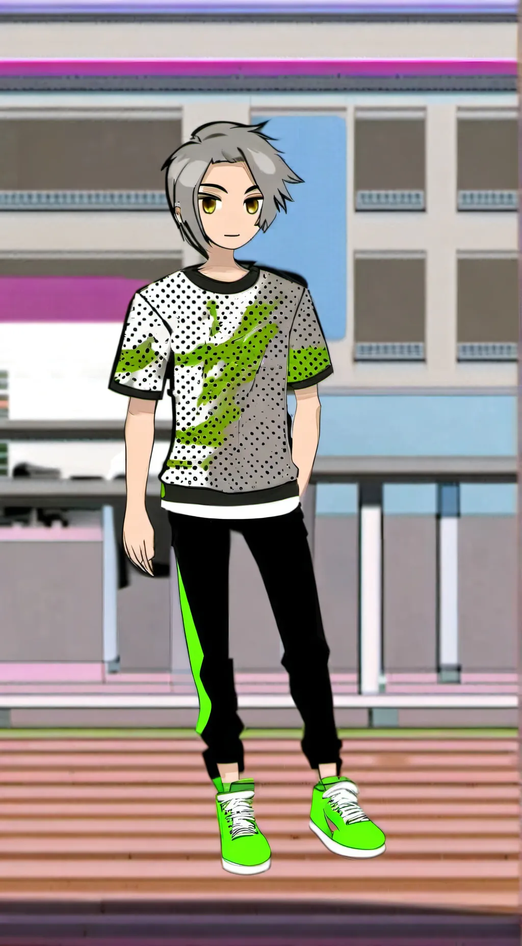 ai character: Mafion  background