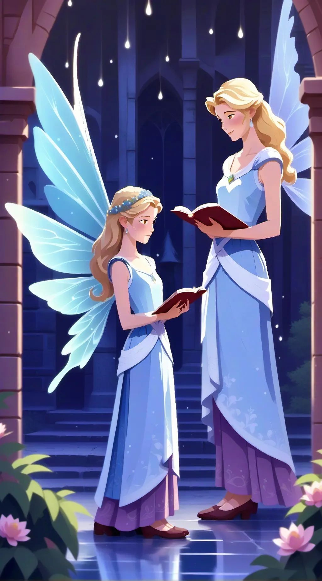 ai character: Lily background