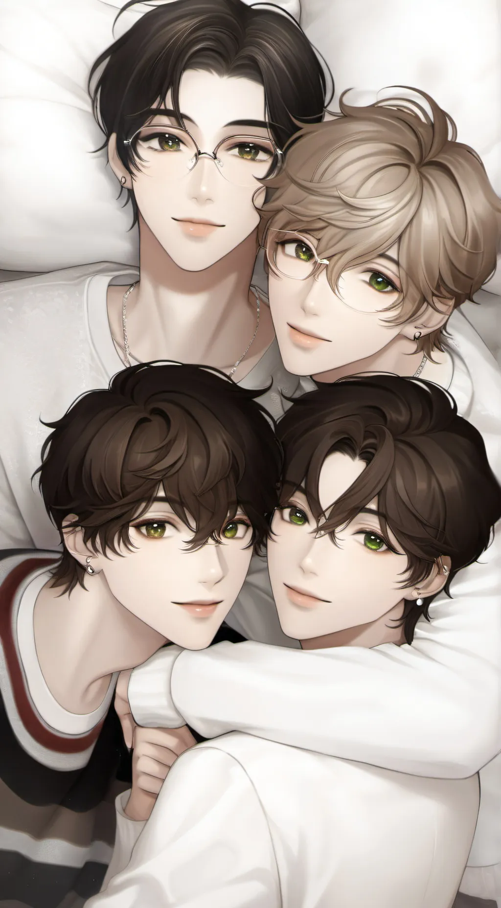ai character: gay friend group background