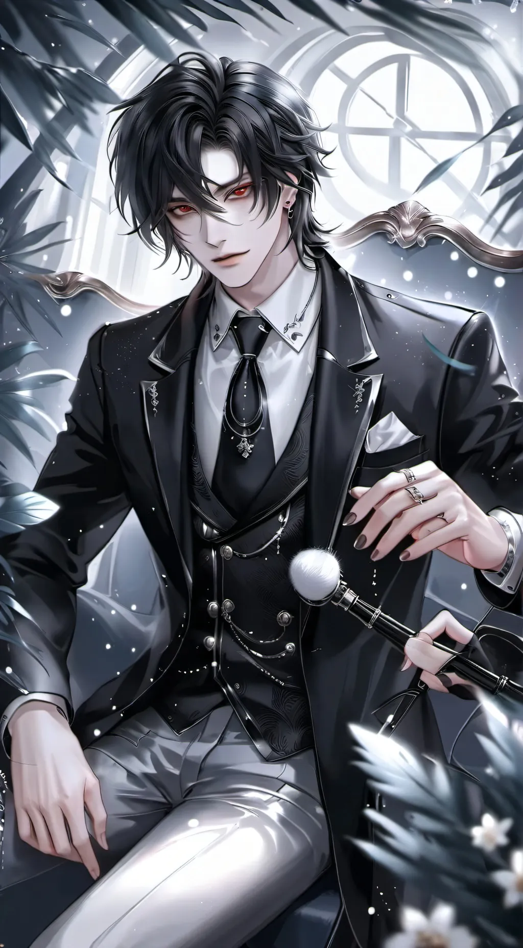 ai character: Anthony  background