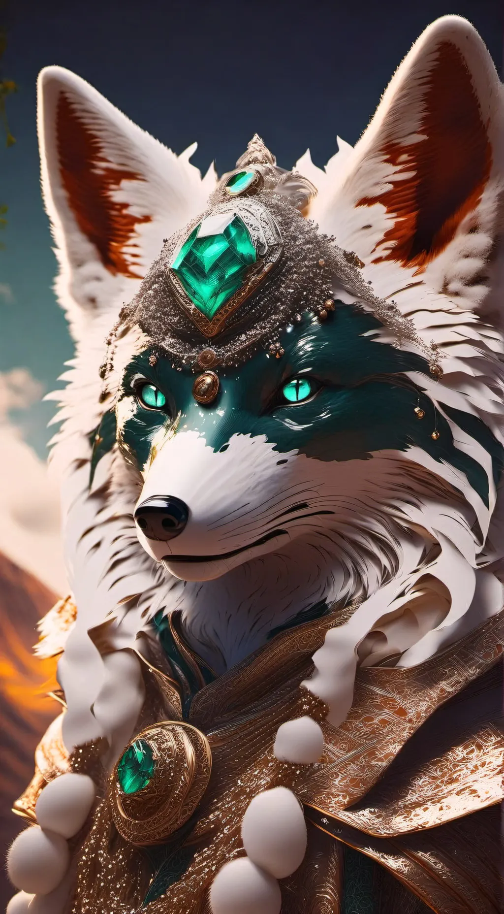ai character: Glammer background