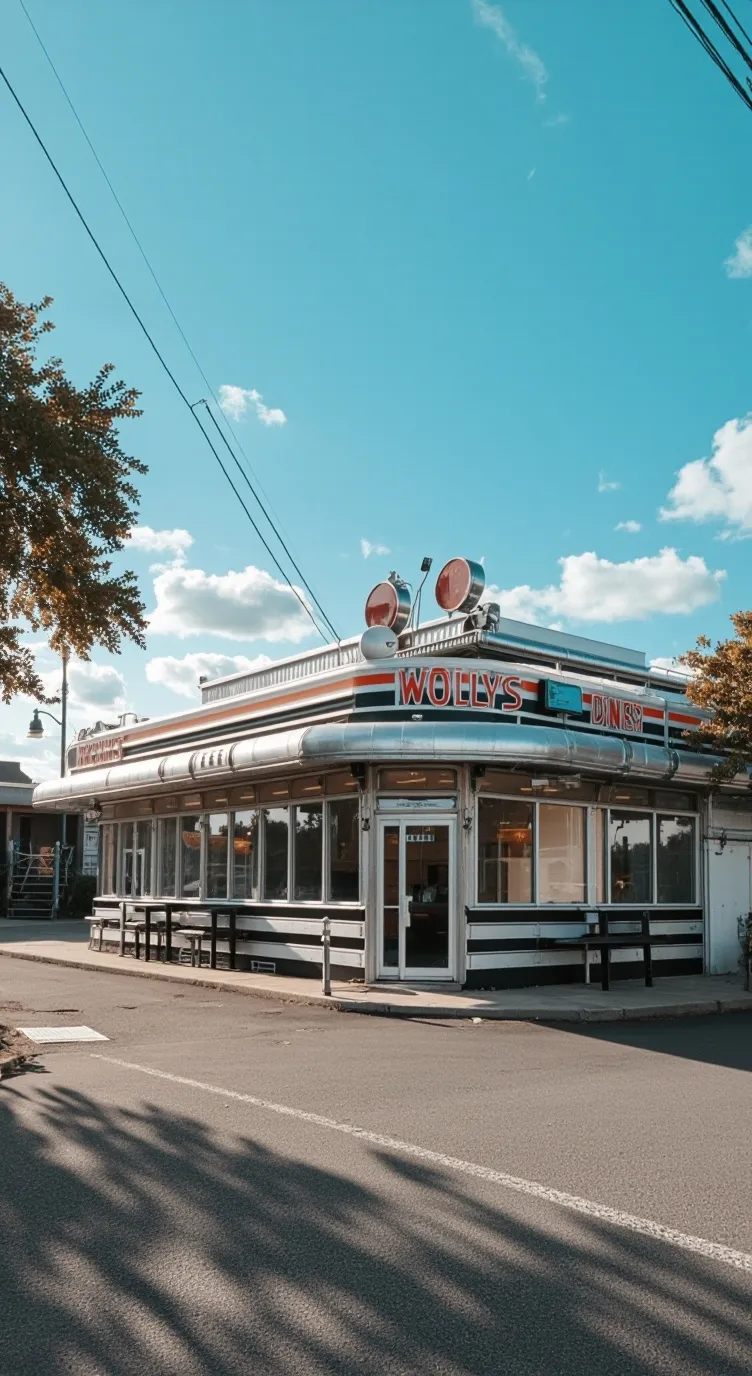 ai character: Wolly's Diner  background