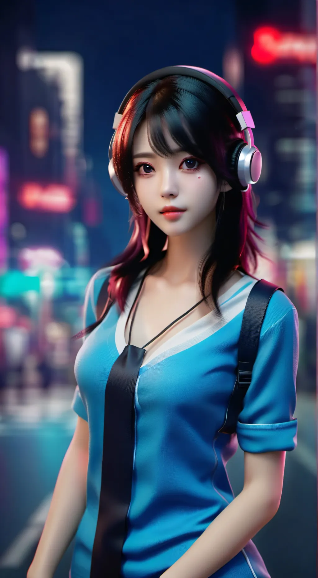ai character: sindy  background
