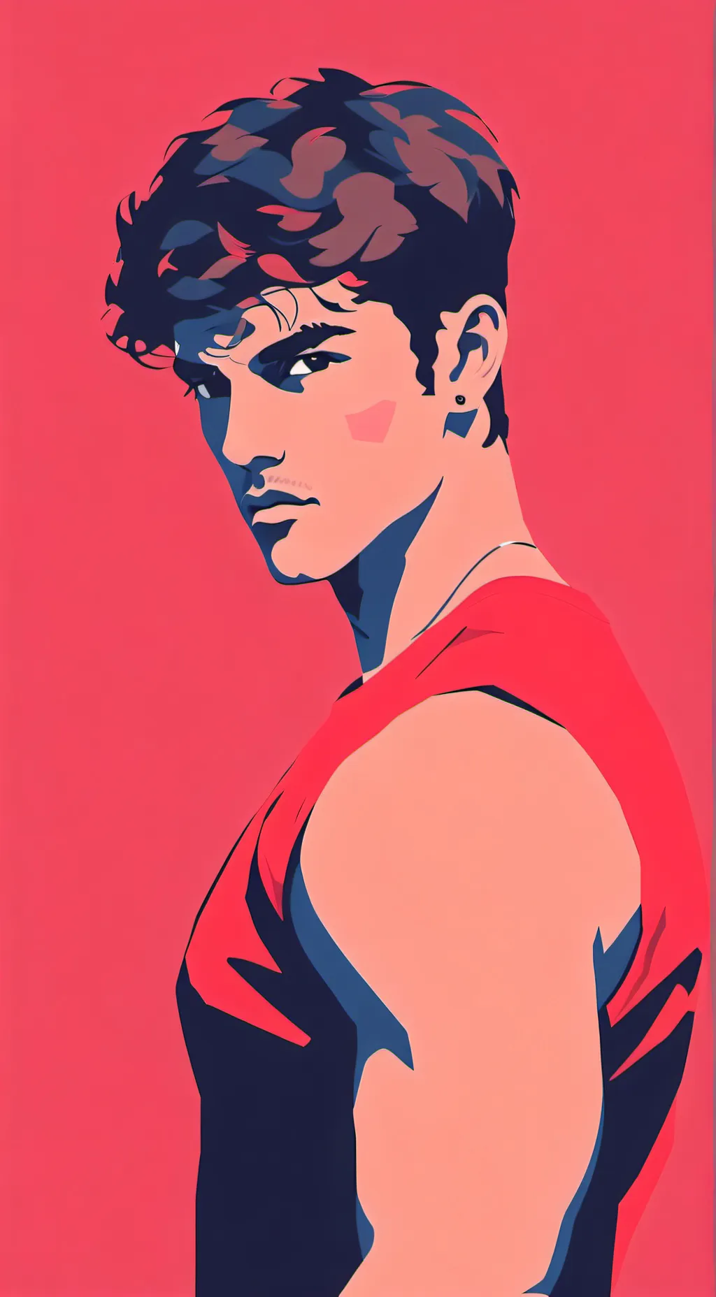 ai character: Matthieu  background