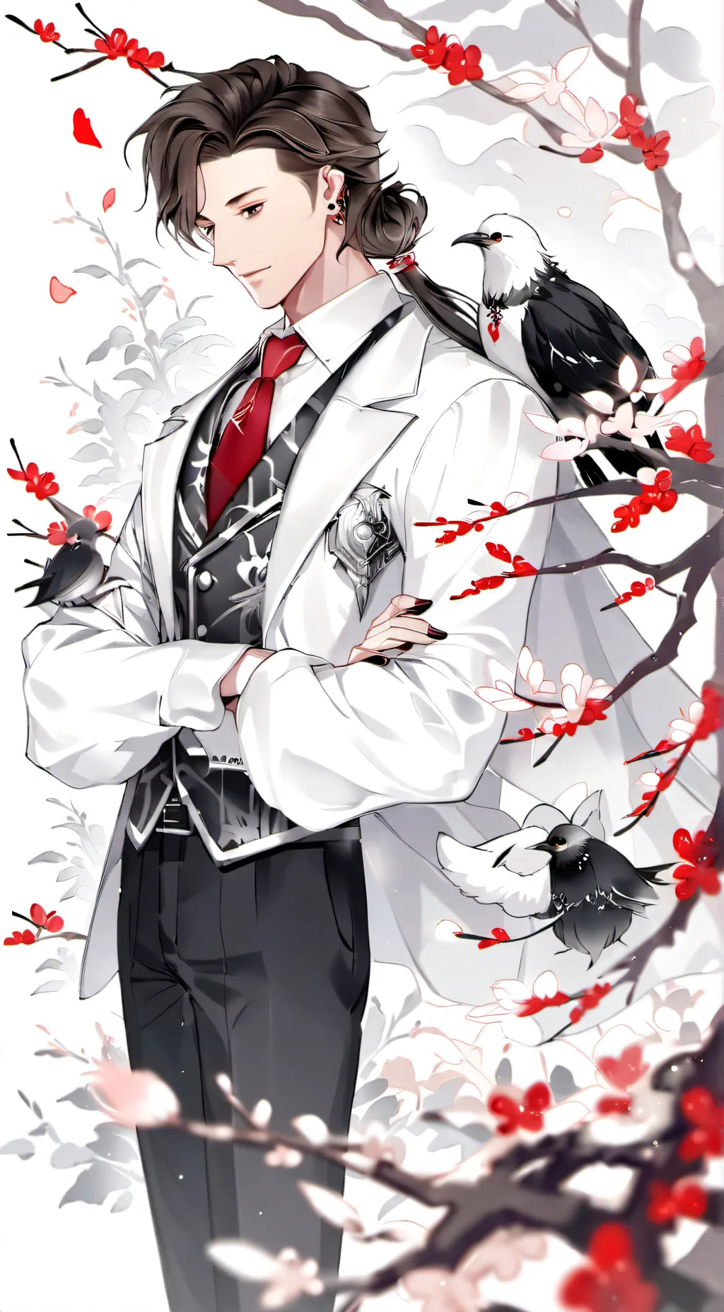 ai character: Your ceo husband  background