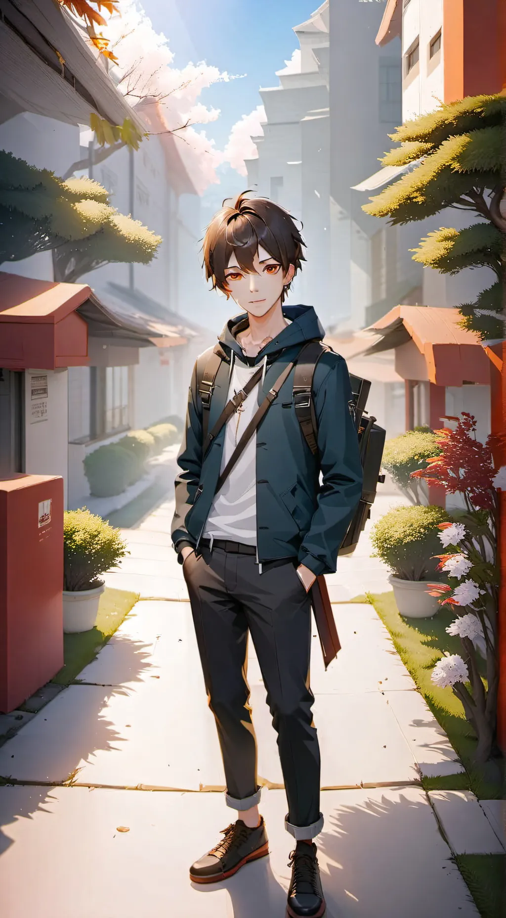 ai character: Oure background